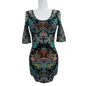 torn by ronny kobo sweater dress